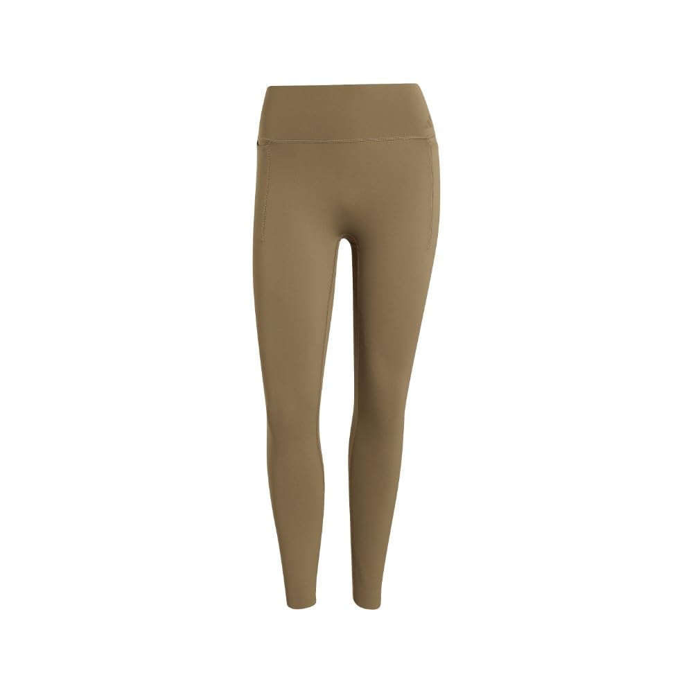adidas Womens Optime Workout Contour Full Length Leggings Casual - Black