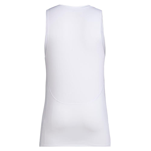 adidas Techfit Mens Sleeveless Training Tank L White