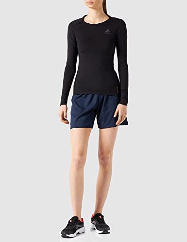 Odlo Women's Merino 200 Baselayer Crew Long Sleeve
