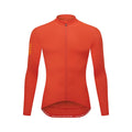 Men’s Long-Sleeve Cycling Jersey with Rear Pockets