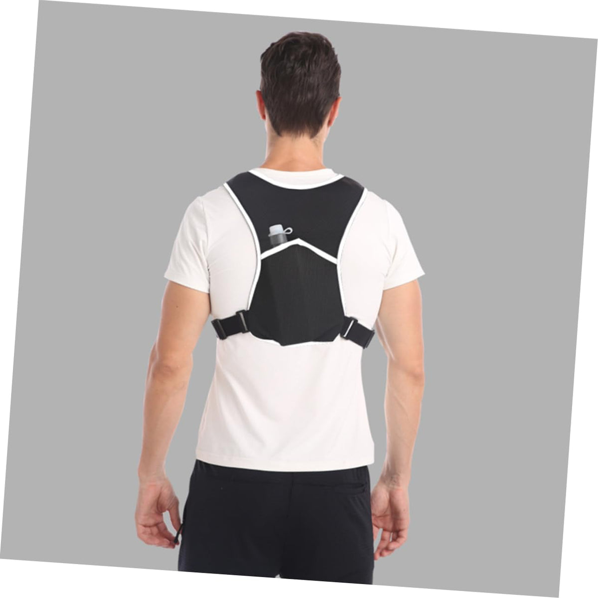 Reflective Running Vest with Adjustable Belt & Pockets
