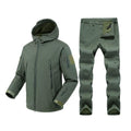 Outdoor Hooded Fleece Mountaineering Jacket