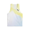 Puma Mens M Lightspeed Uw Grhc Singlet Singlets, Silver Mist, M