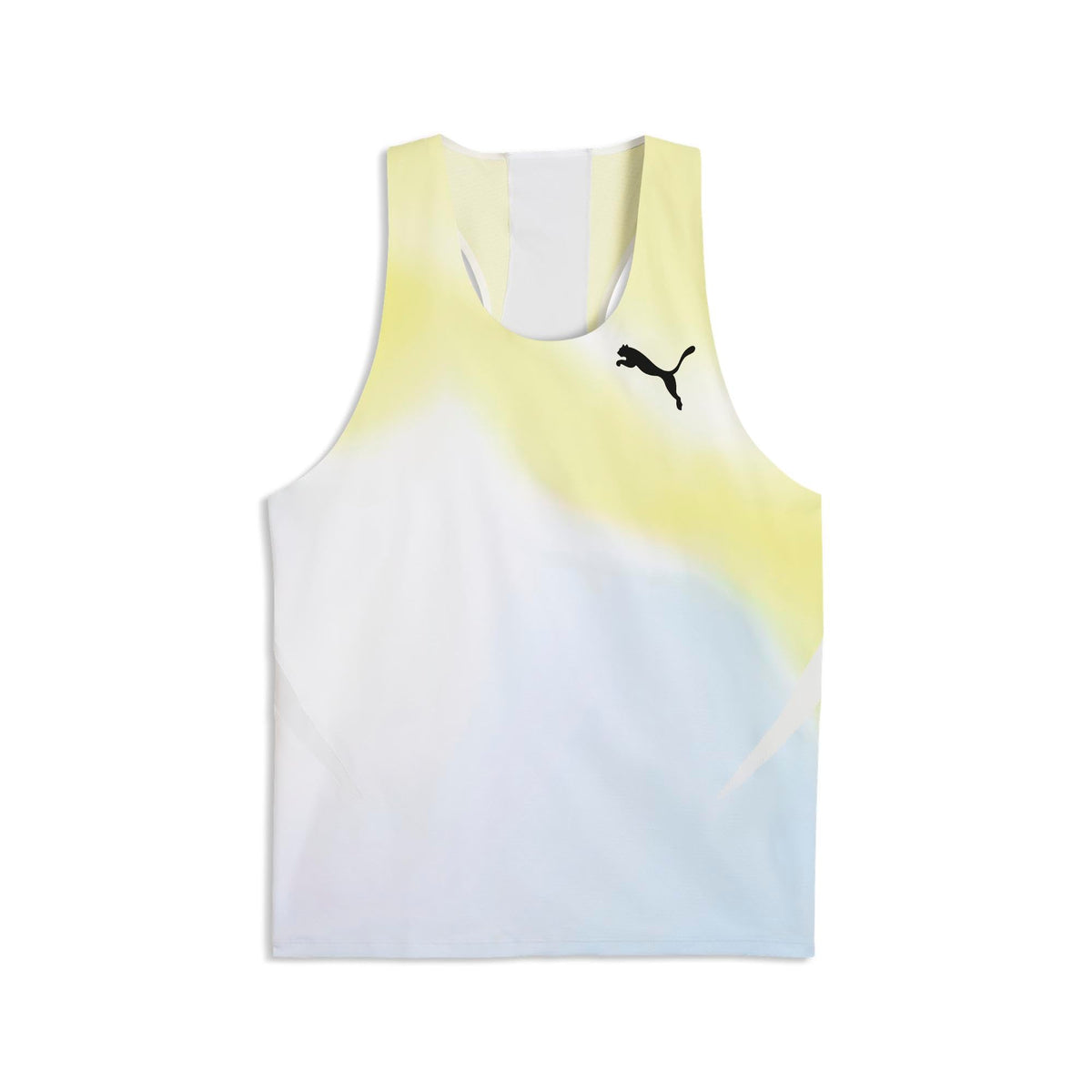 Puma Mens M Lightspeed Uw Grhc Singlet Singlets, Silver Mist, M