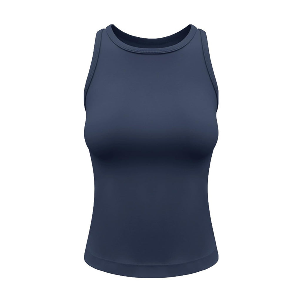 Racerback Padded Yoga Tank Top Sleeveless Fitness Workout Sports Vest