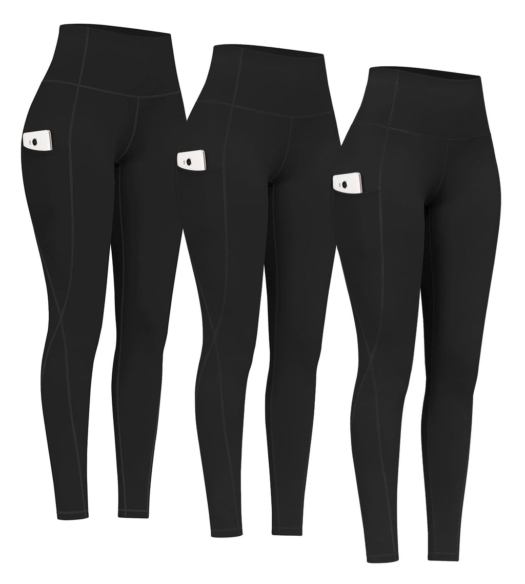 2-Pack High-Waist Yoga Leggings with Pockets