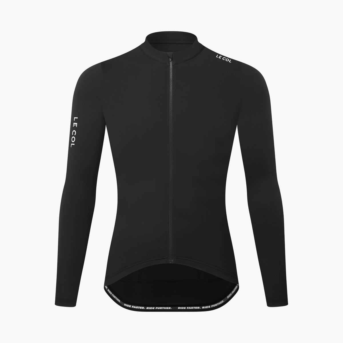 Men’s Long-Sleeve Cycling Jersey with Rear Pockets