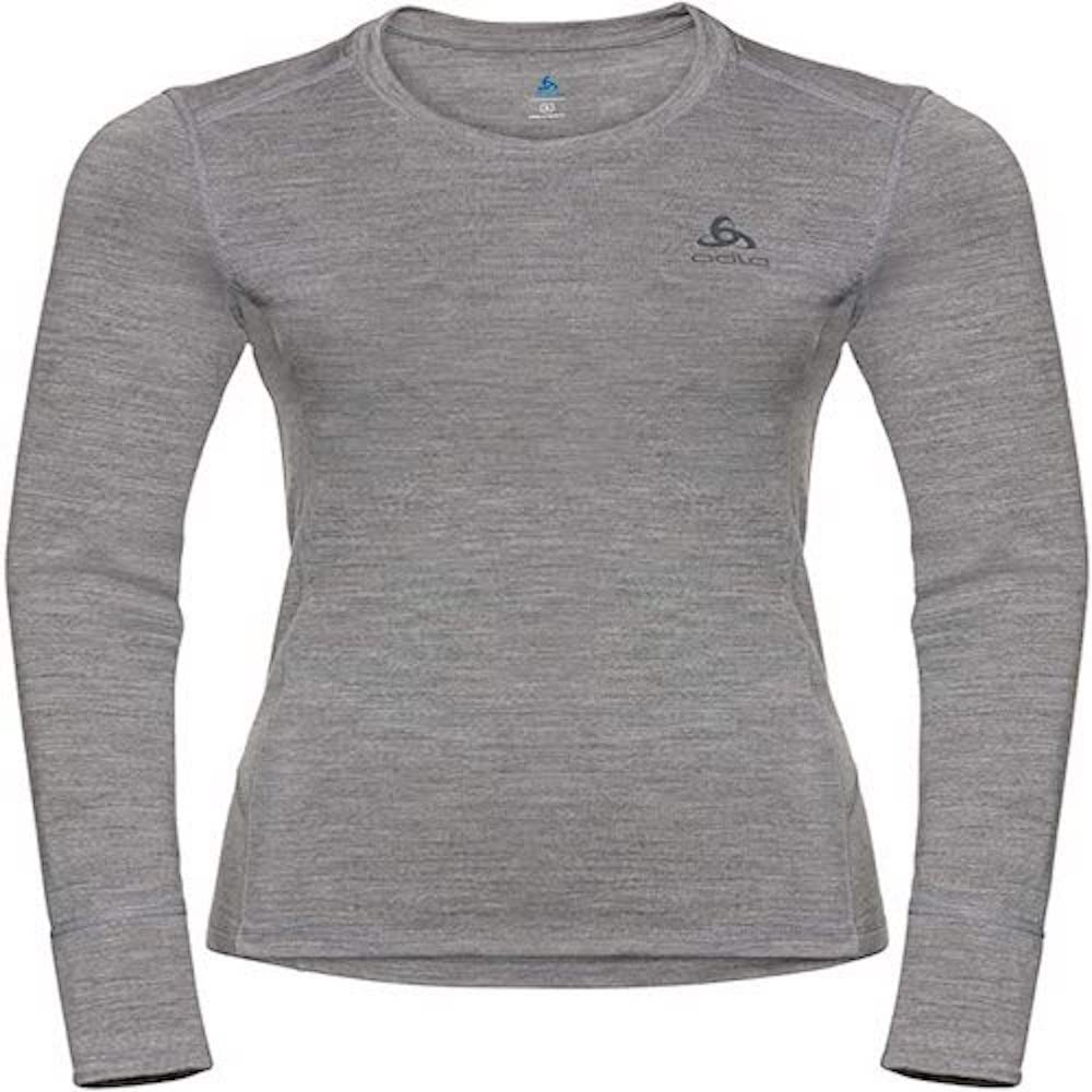 Odlo Women's Merino 200 Baselayer Crew Long Sleeve