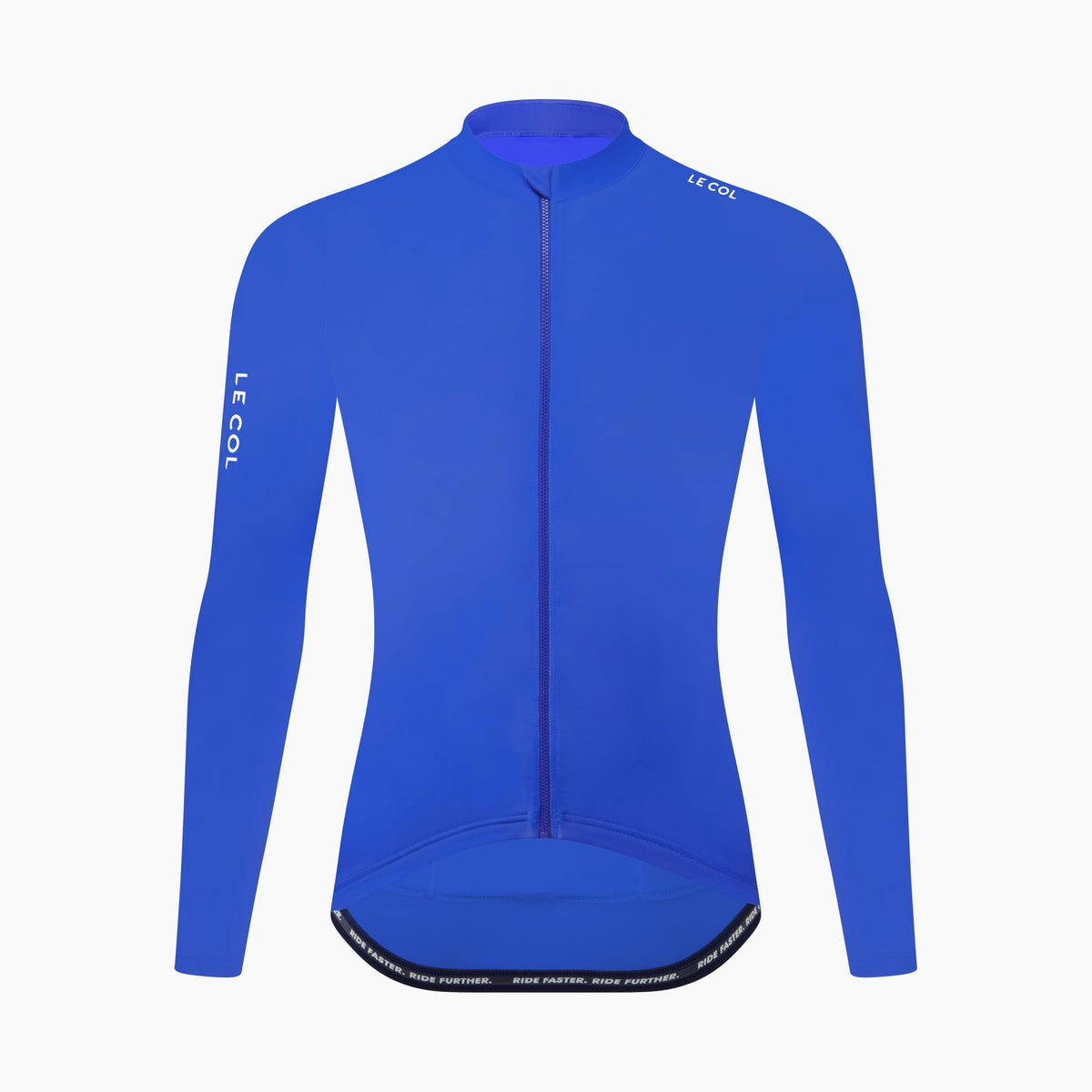 Men’s Long-Sleeve Cycling Jersey with Rear Pockets