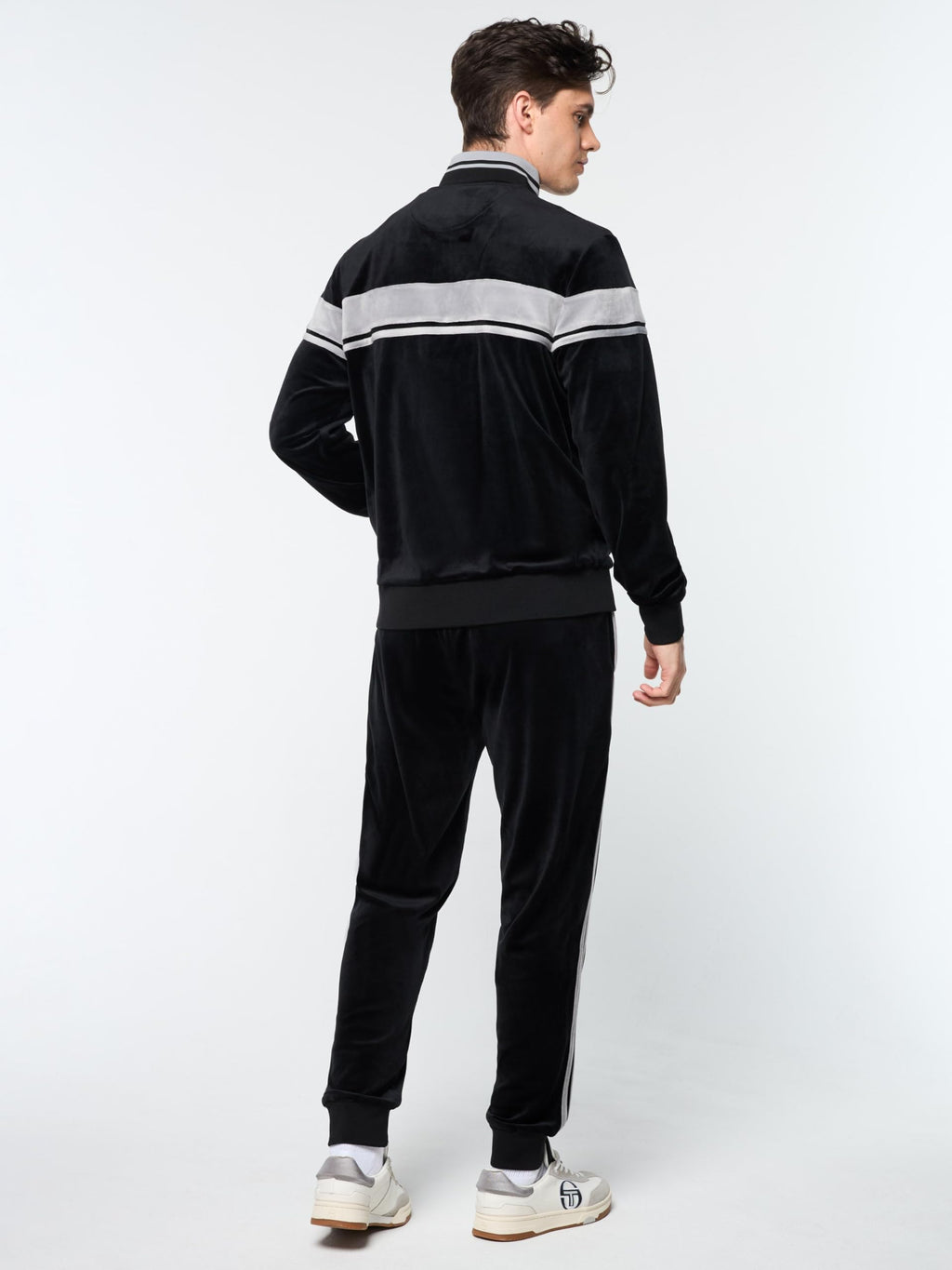 Sergio Tacchini Damarindo Velour Track Jacket- Beauty