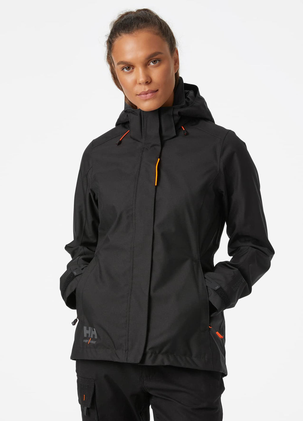 Women’s Waterproof Rain Shell Jacket with Detachable Hood