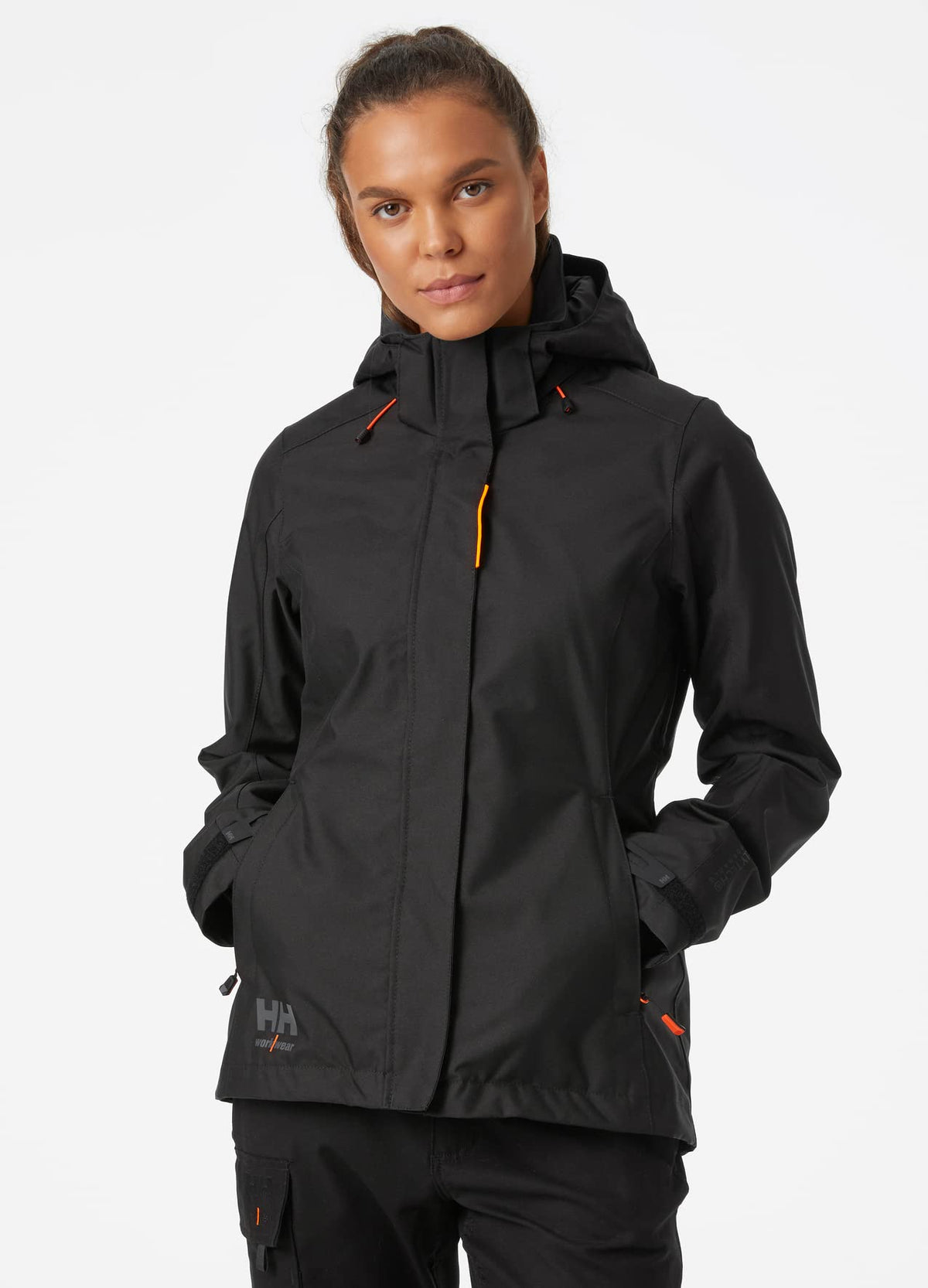 Women’s Waterproof Rain Shell Jacket with Detachable Hood