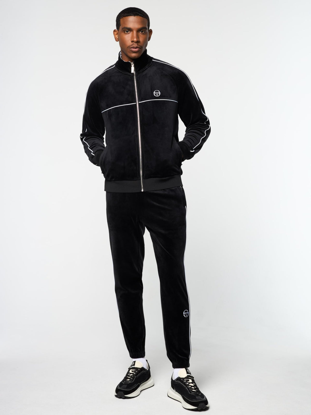 Sergio Tacchini Lioni Velour Track Jacket