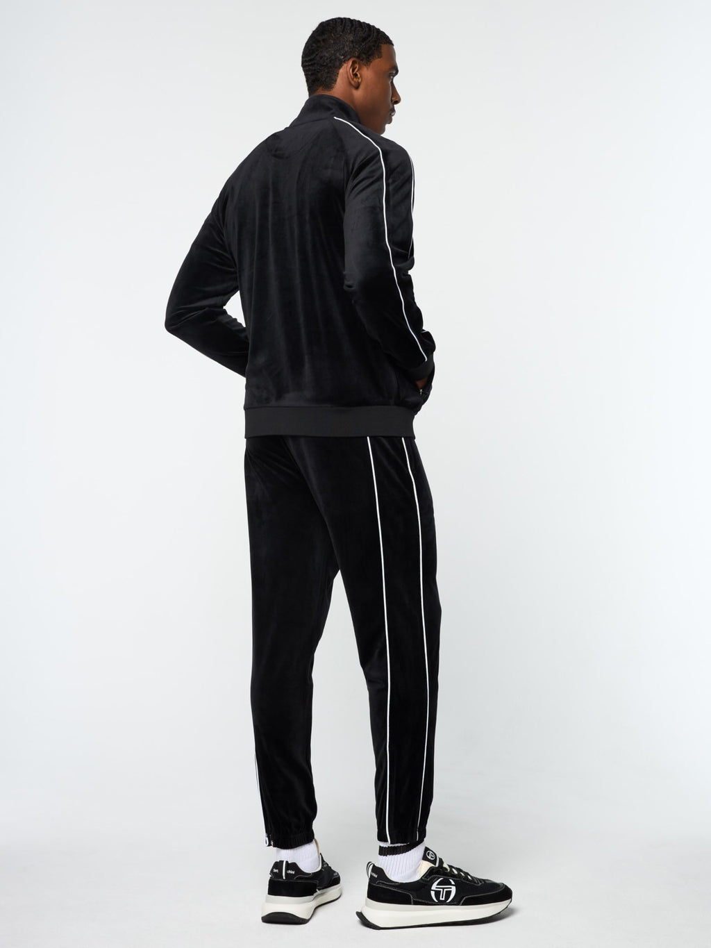 Sergio Tacchini Lioni Velour Track Jacket