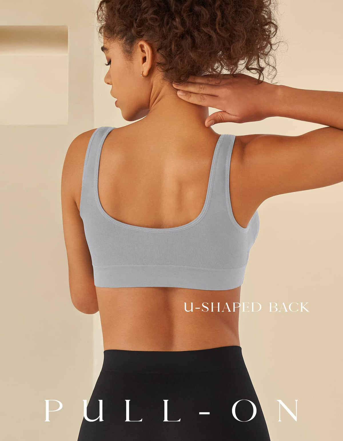 Women's Seamless Wireless Sports Bra