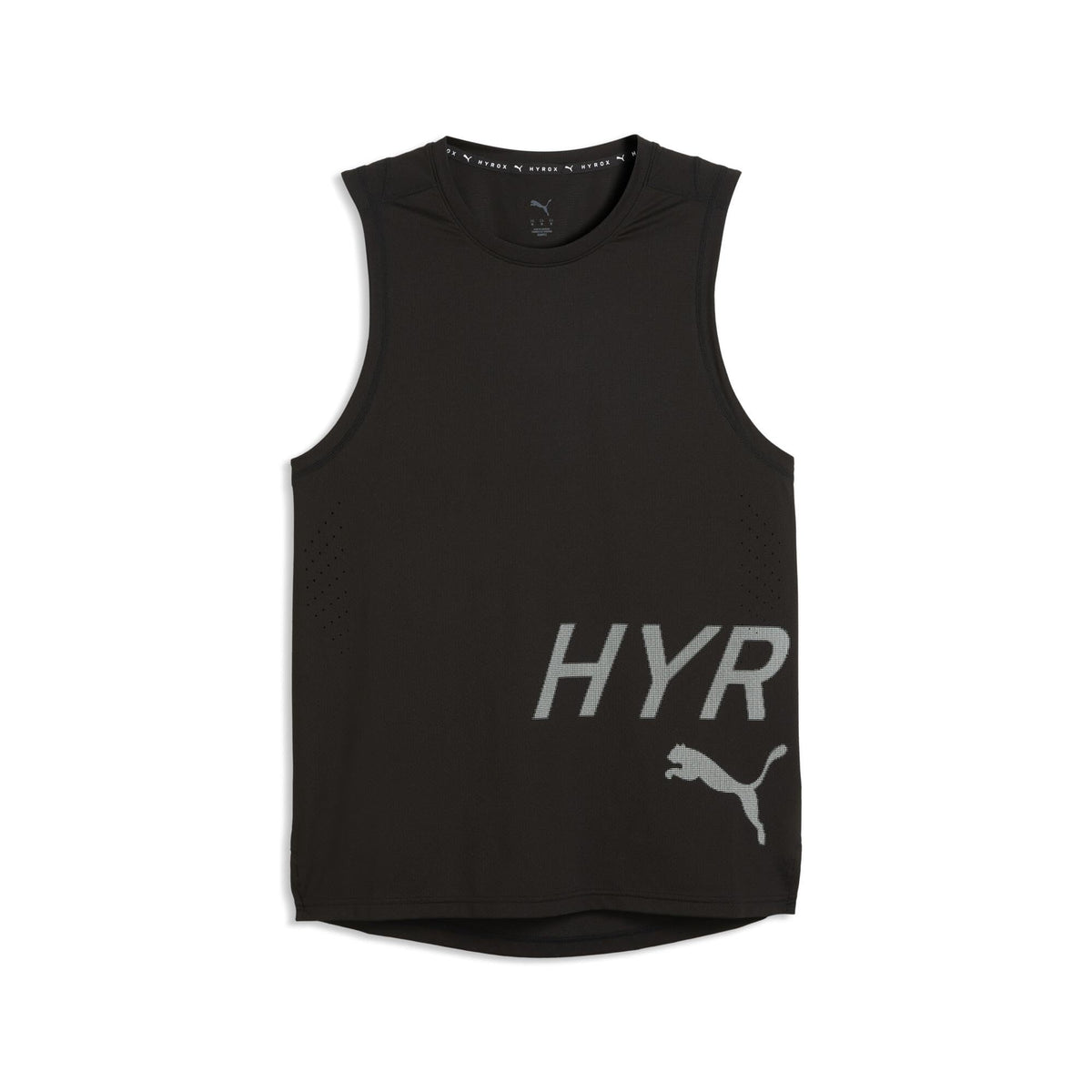 Men's Black Training Tank Top