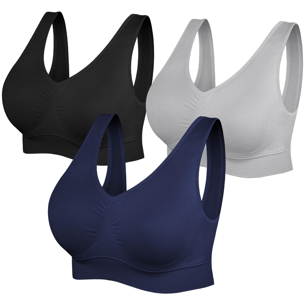 Women's Seamless Wireless Sports Bra