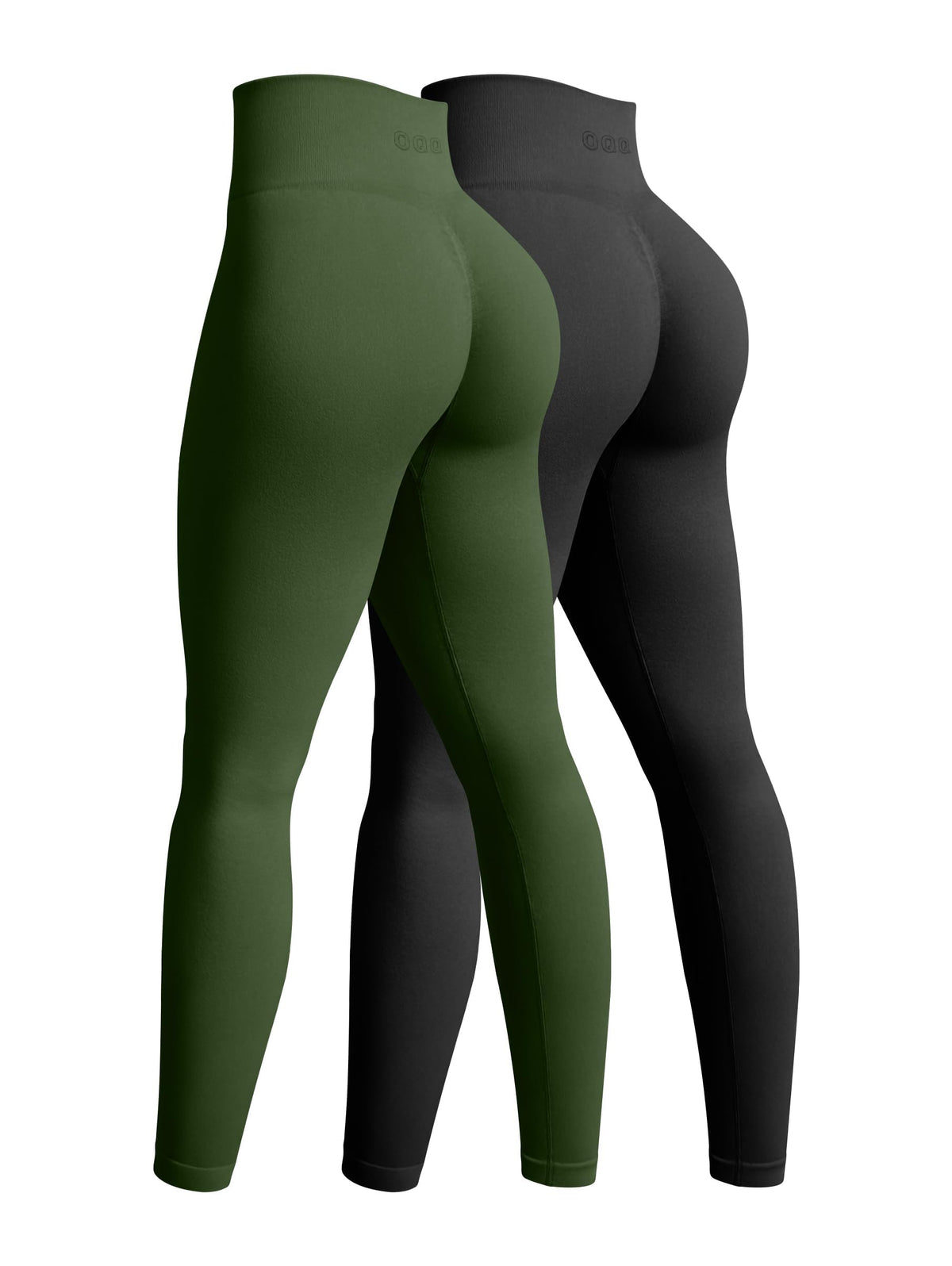 OQQ Women's 2 Piece Yoga Pants Butt Liftings Workout Leggings