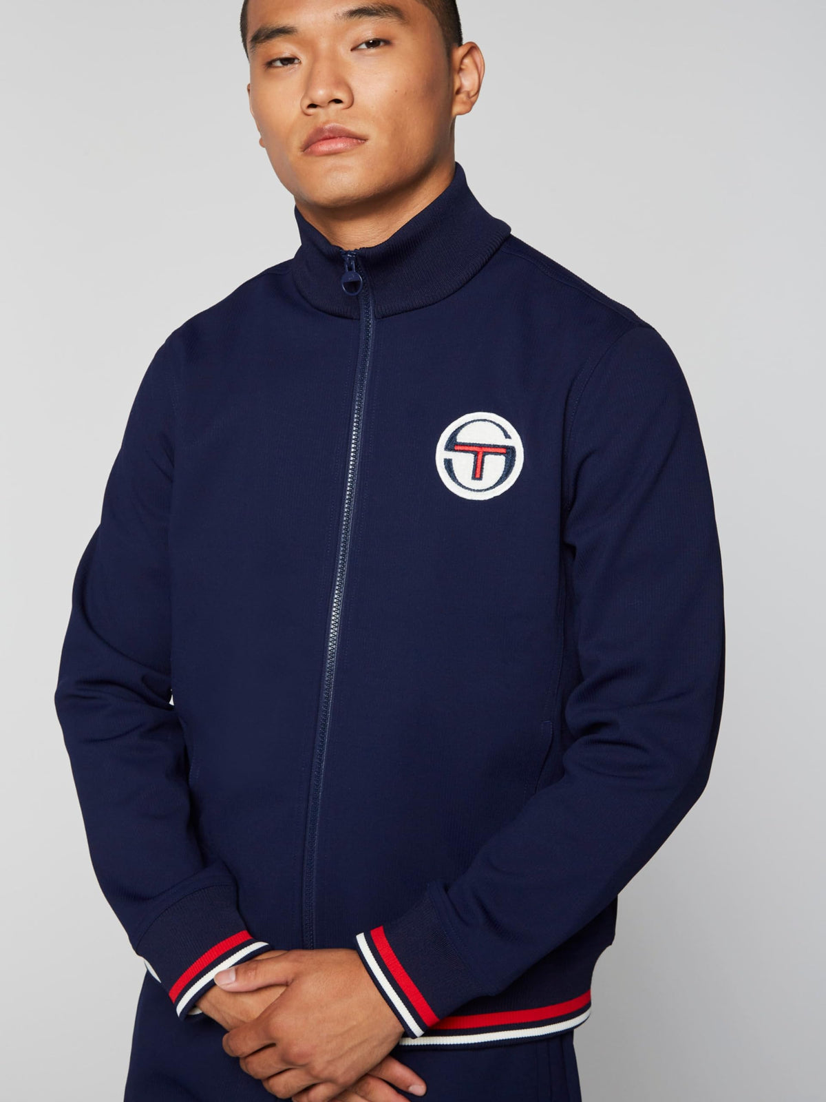 Sergio Tacchini Priorato Track Jacket Archivio- Maritime Blue