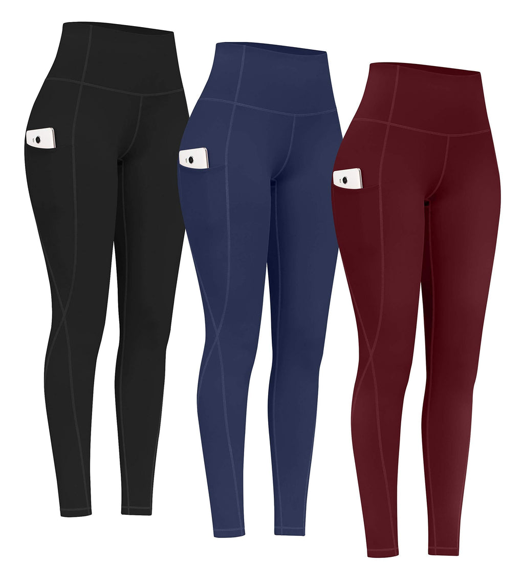 2-Pack High-Waist Yoga Leggings with Pockets
