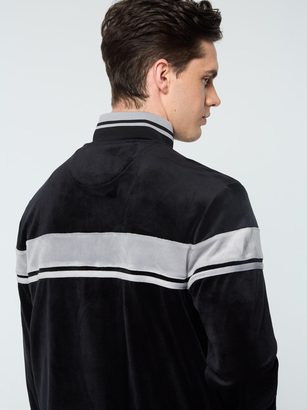 Sergio Tacchini Damarindo Velour Track Jacket- Beauty