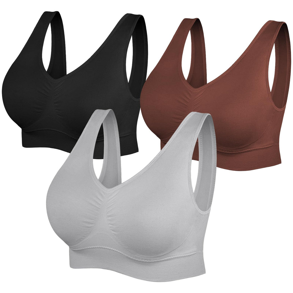 Women's Seamless Wireless Sports Bra