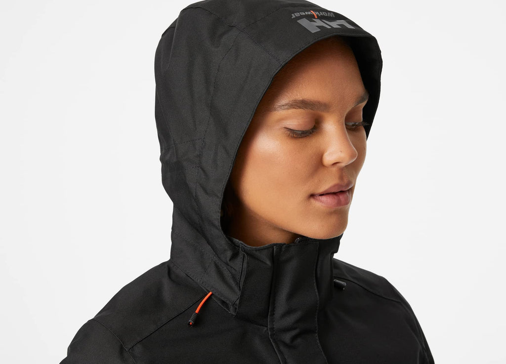 Women’s Waterproof Rain Shell Jacket with Detachable Hood
