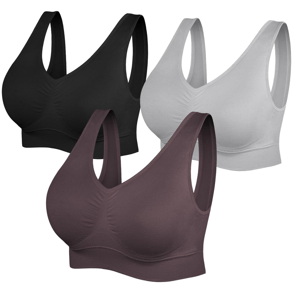 Women's Seamless Wireless Sports Bra