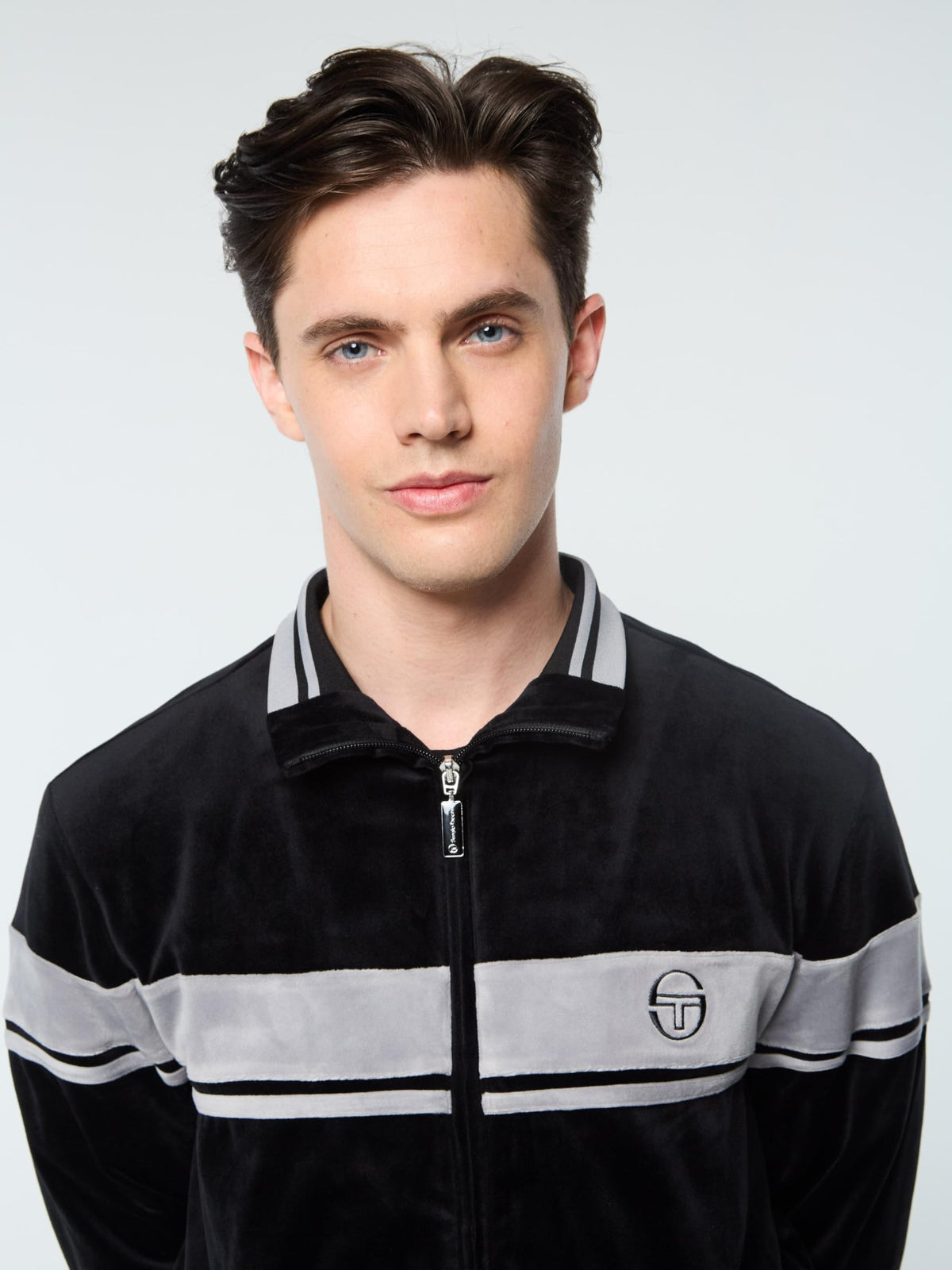 Sergio Tacchini Damarindo Velour Track Jacket- Beauty