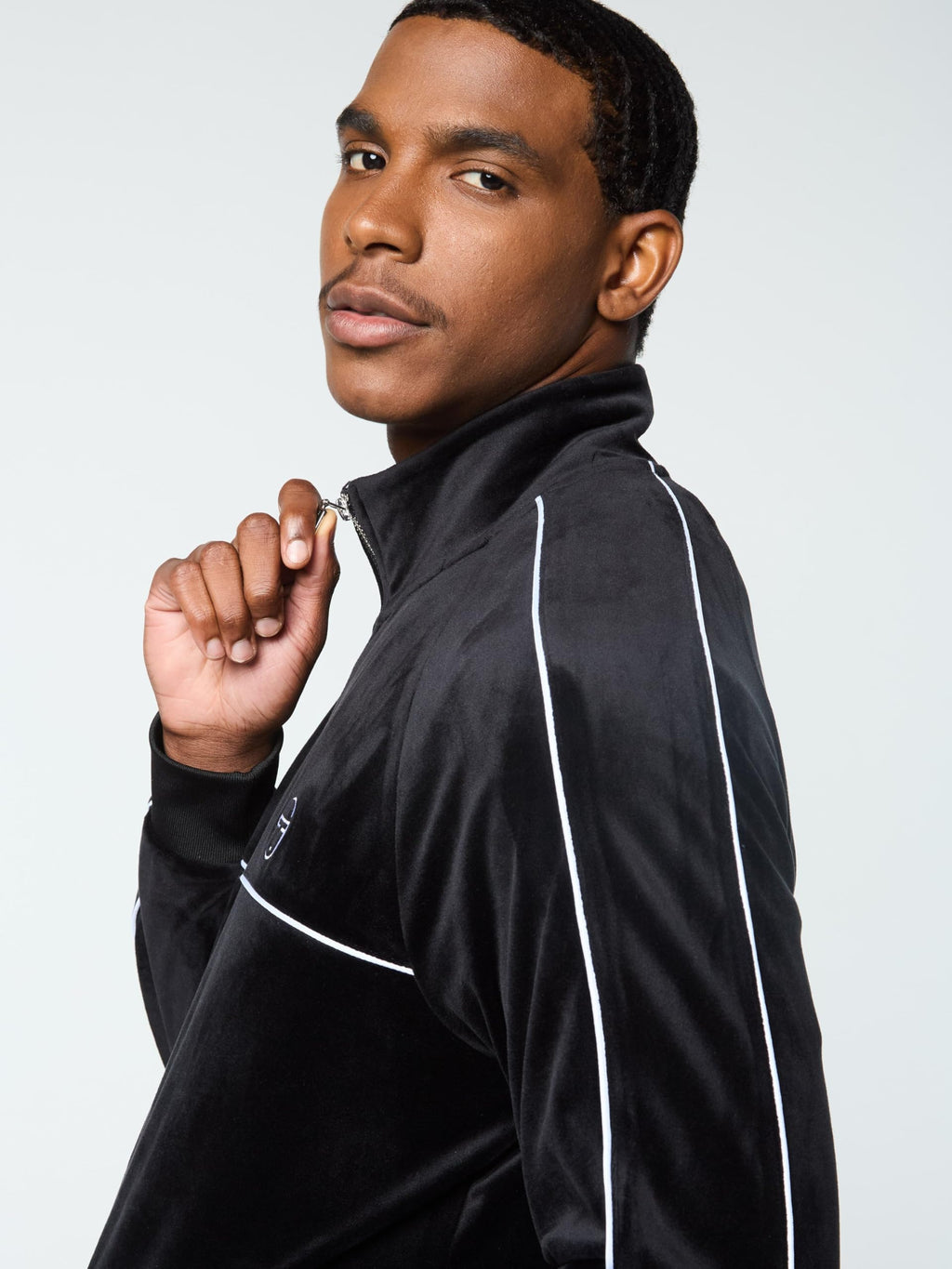 Sergio Tacchini Lioni Velour Track Jacket