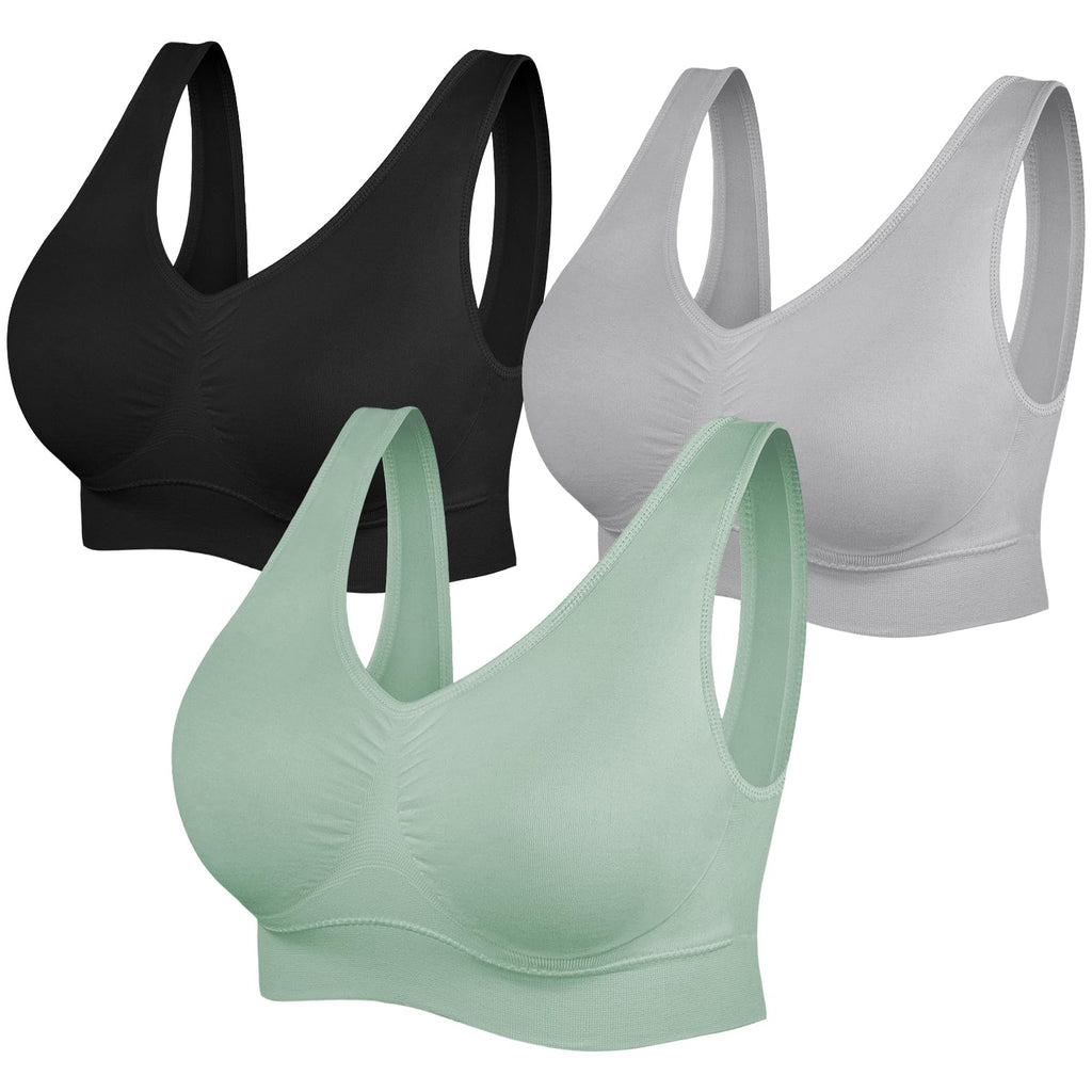 Women's Seamless Wireless Sports Bra