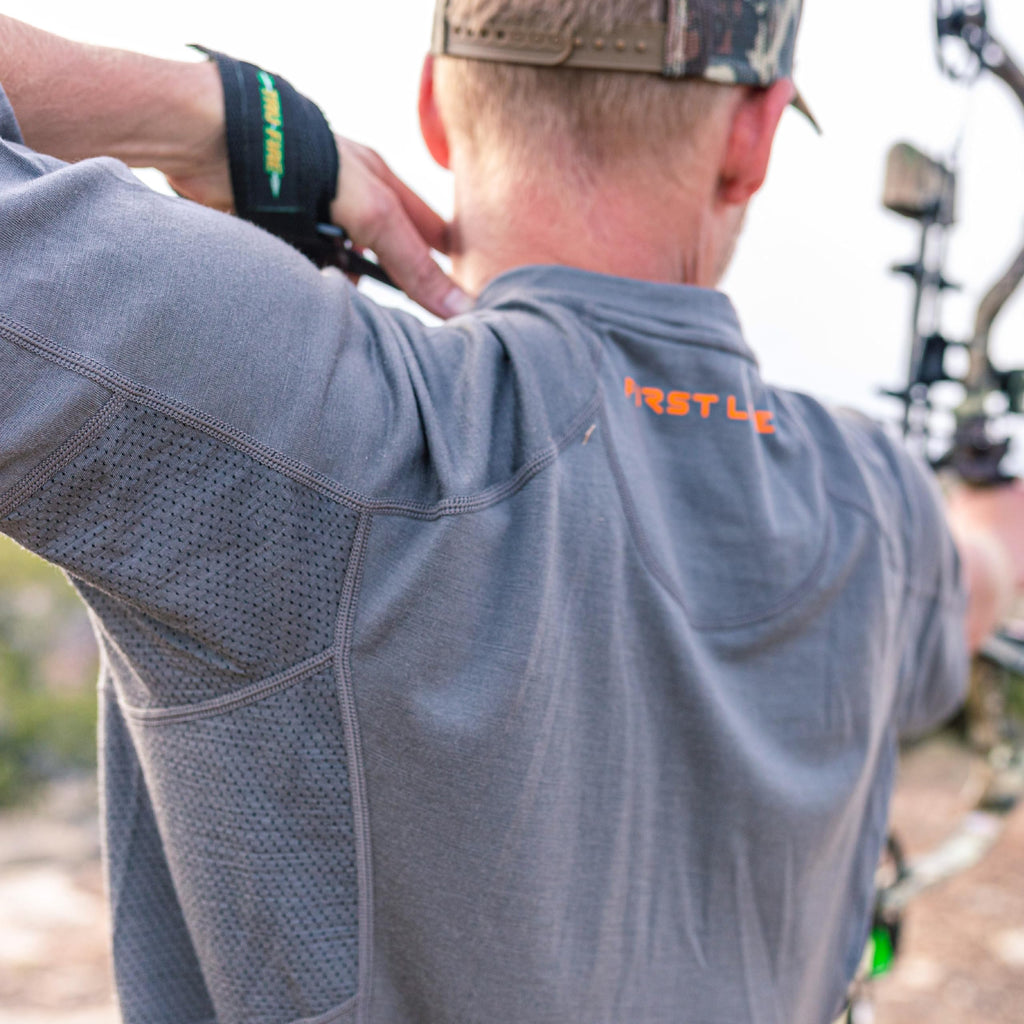 Men's Merino Wool Camo Hunting Shirt