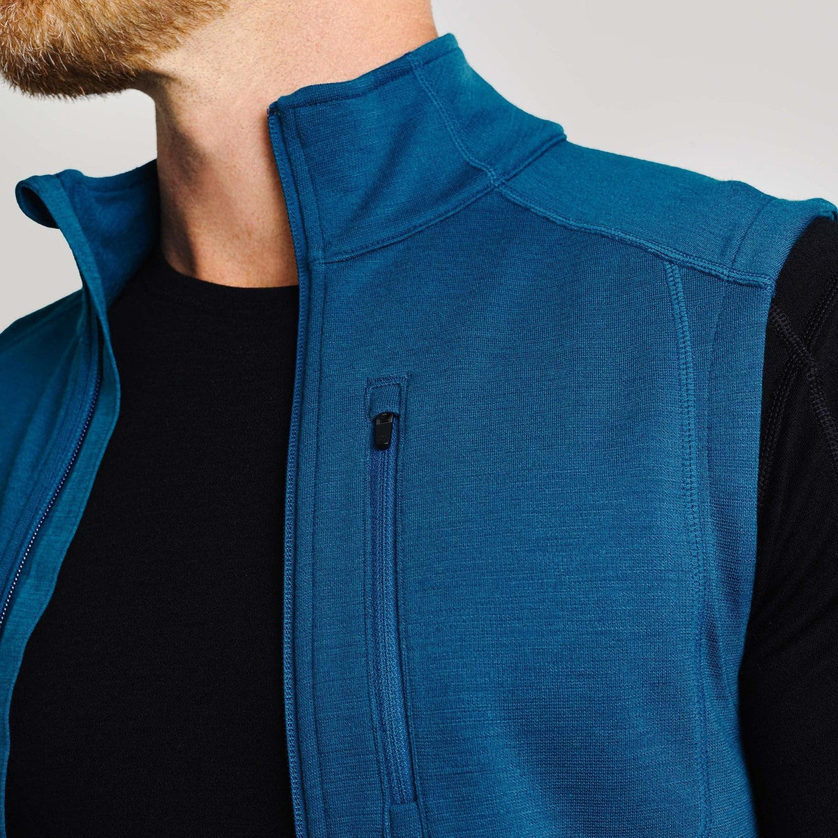 Men's Merino Wool Outdoor Vest