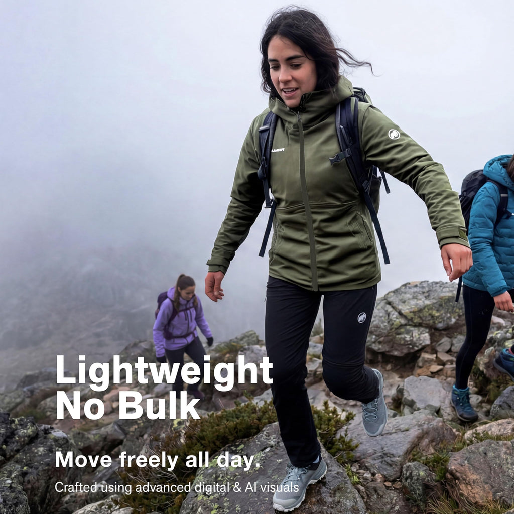 Women’s Waterproof Hooded Hiking Jacket