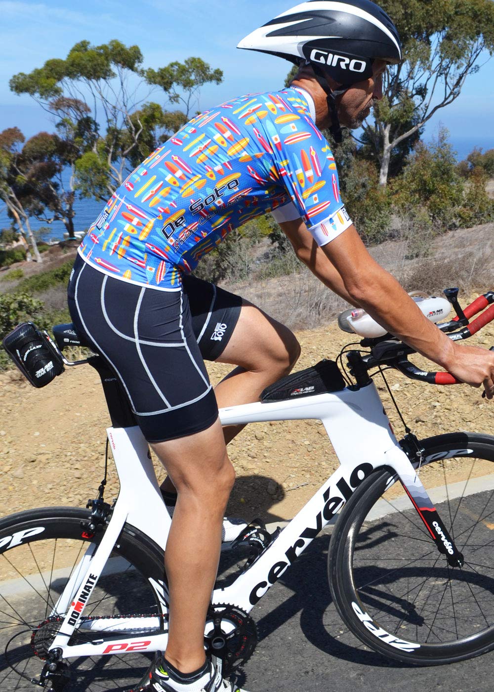 Men’s Compression Cycling Shorts with Pockets