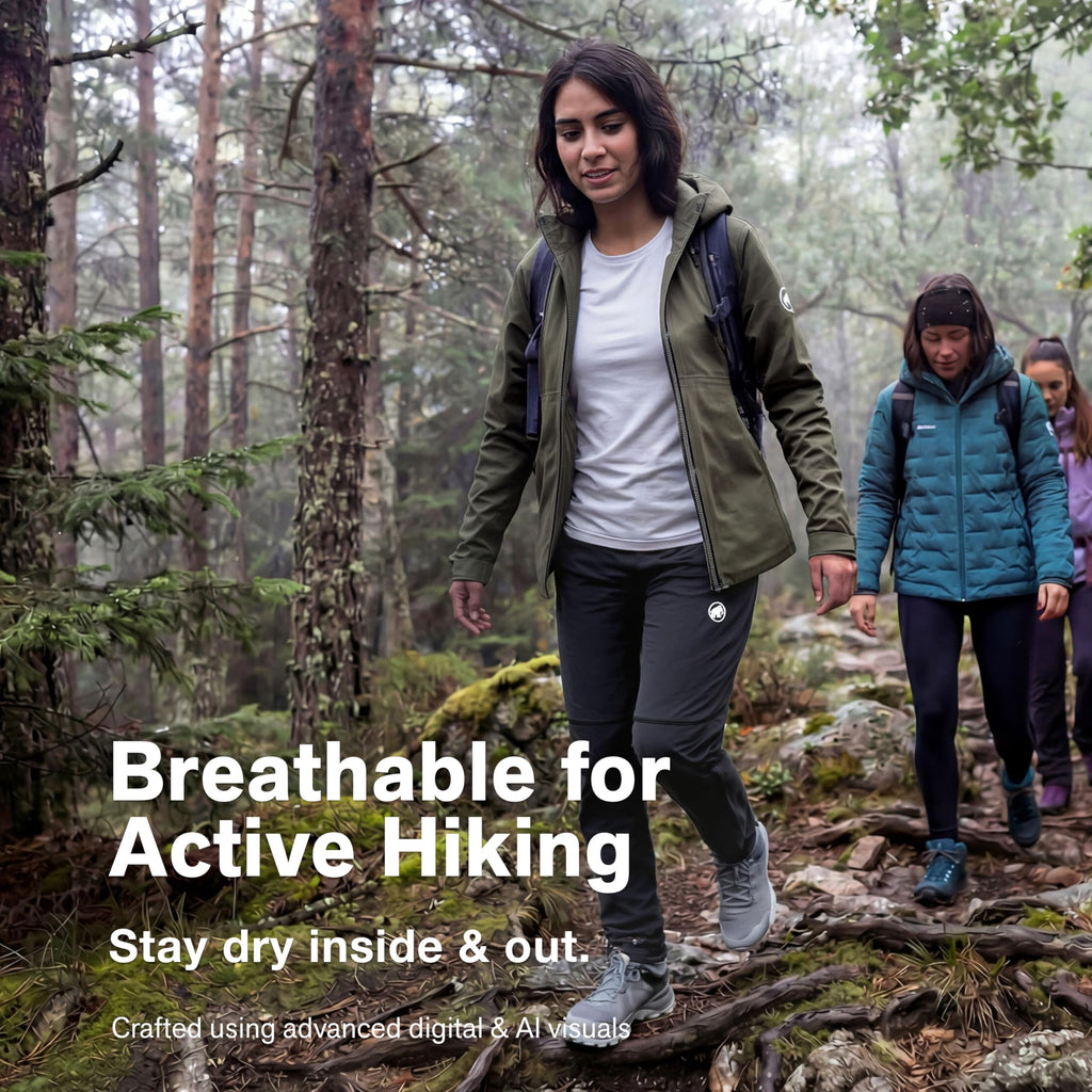 Women’s Waterproof Hooded Hiking Jacket