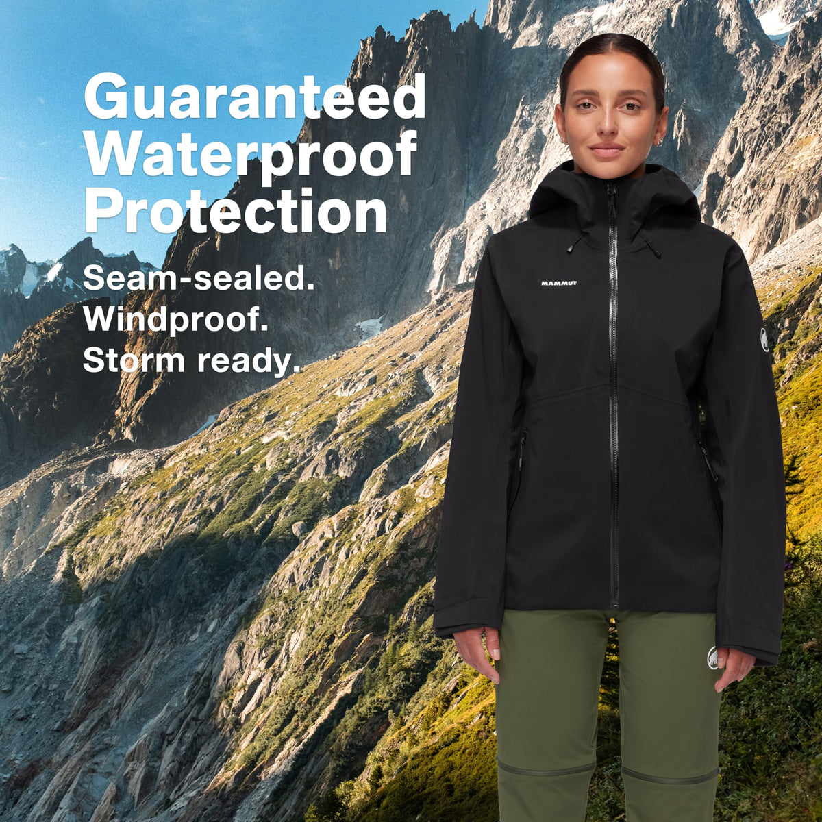 Women’s Waterproof Hooded Hiking Jacket